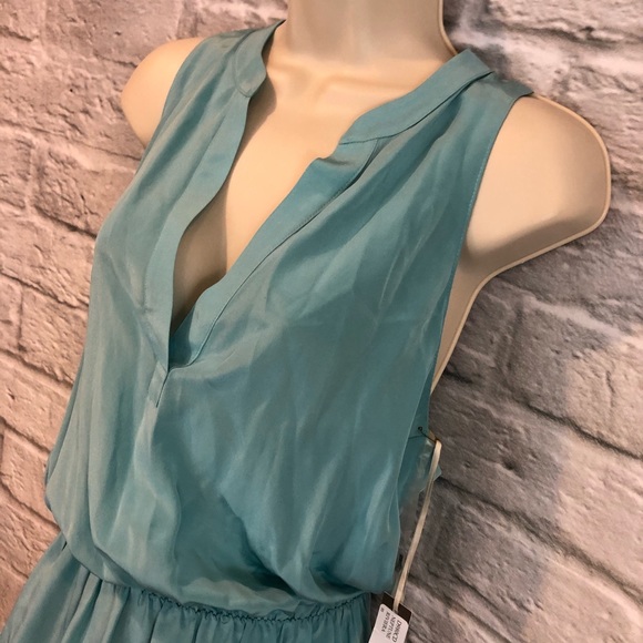 NWT Rory Beca Neptune Riviera Silk Flounce Dress - Picture 7 of 16